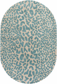 Lockbourne Leopard Print Area Rug