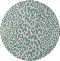 Lockbourne Leopard Print Area Rug