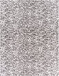 Alderbury White Leopard Print Rug