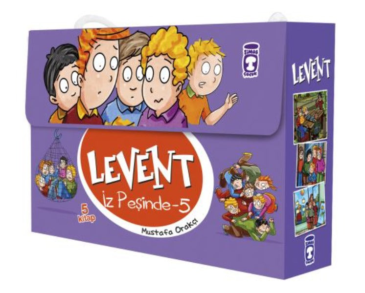 Levent İz Peşinde 5 (5 Kitap)