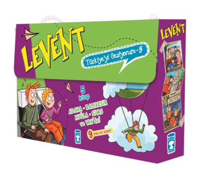 Levent Türkiye'yi Geziyorum- 5 (5 Kitap)