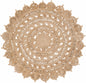 Longville Round Jute Rug - Clearance