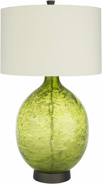 Westview Lime Green Glass Table Lamp