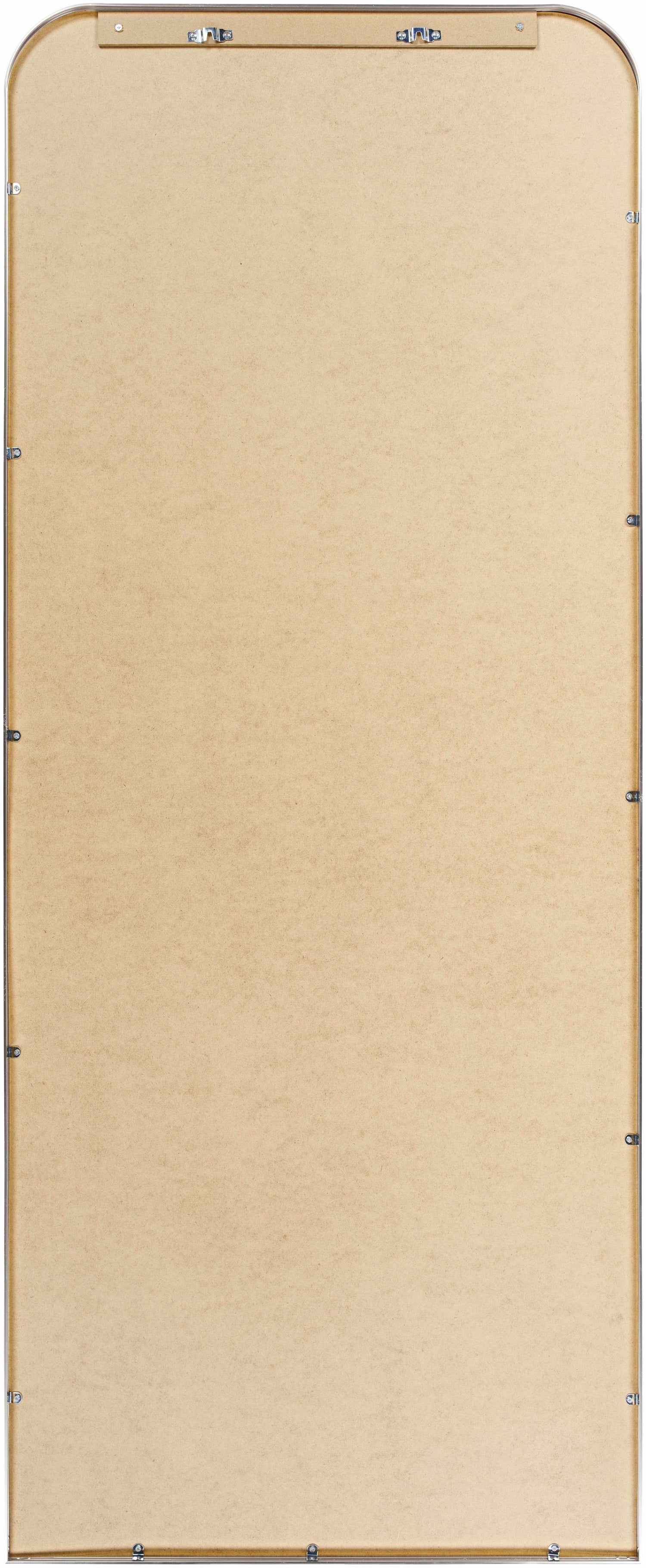 Lavezzola Metallic Silver Mirror