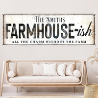 Farmhouse-Ish Sign V