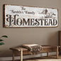 Family Homestead Sign II