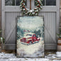 Vintage Truck With Christmas Tree Wall Art II