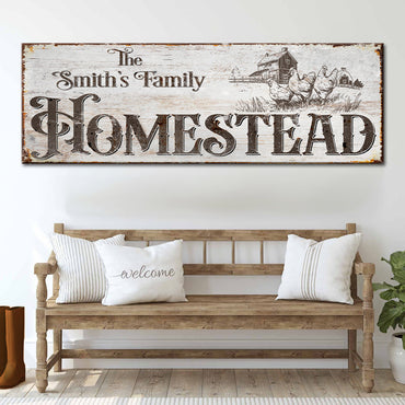 Family Homestead Sign II