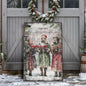 Vintage Christmas Carolers Wall Art II