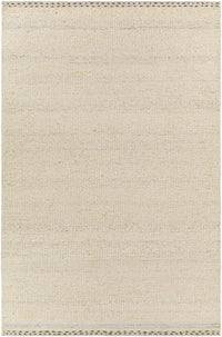 Yaniklar Cream Flat Woven Wool Rug