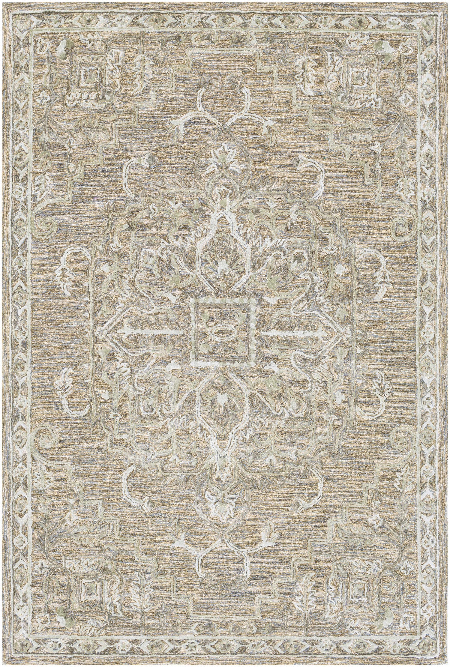 Maysville Wool & Faux Silk Rug