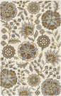 Mack Floral Wool Area Carpet