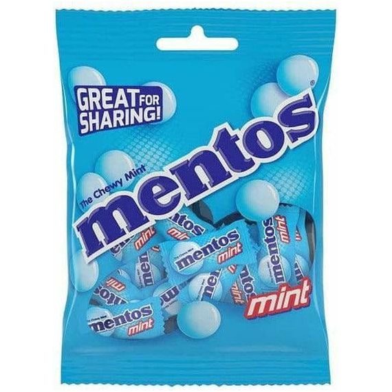 Mentos | Çiğnemelik Naneli Şekerler - Tek Tek Paketlenmiş | 250g
