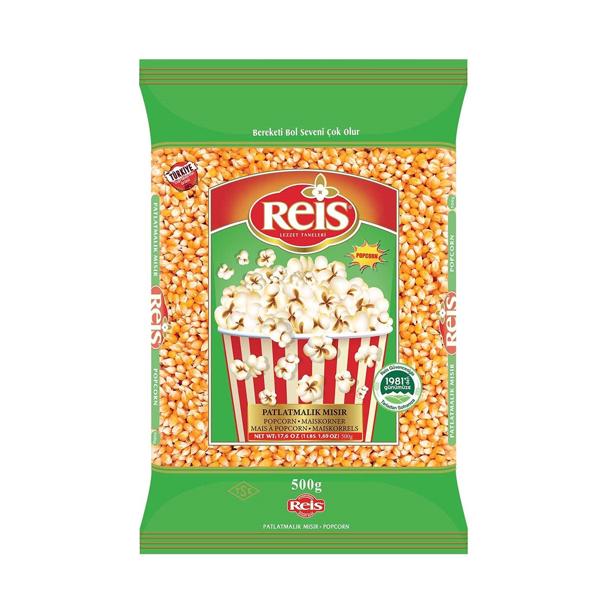 Reis Popcorn 500G