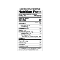 Mixed Berry Preserve | Fruit Jam | 13 oz | Galil