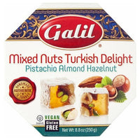 Mixed Nuts Turkish Delight | Octagon | 8.8 oz | Galil