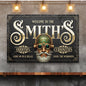 Personalized Family Steampunk Sign