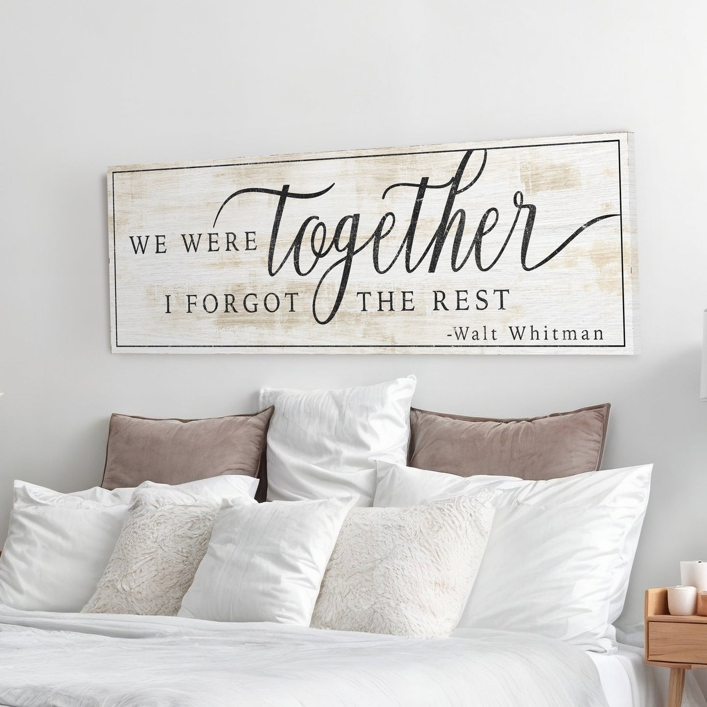 We Were Together, I Forgot The Rest Sign III
