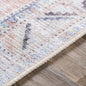 Morcott Peach Washable Area Rug