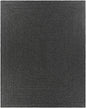Black Braided Faux Jute Rug