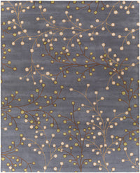 Elsu Brown Beige Wool Rug