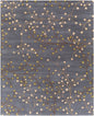 Elsu Brown Beige Wool Rug