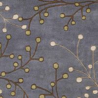 Elsu Brown Beige Wool Rug