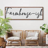 Farmhouse-ish Sign II