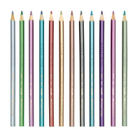 Faber-Castell 12 Metallic Colored EcoPencils