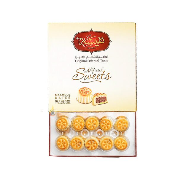 Nafeeseh Sweets, Maamoul Dates – Maamoul Con Datteri 500gr
