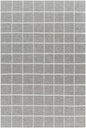 Nissa Gray Checkered Wool Rug