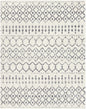 Navassa White/Gray Trellis Plush Rug