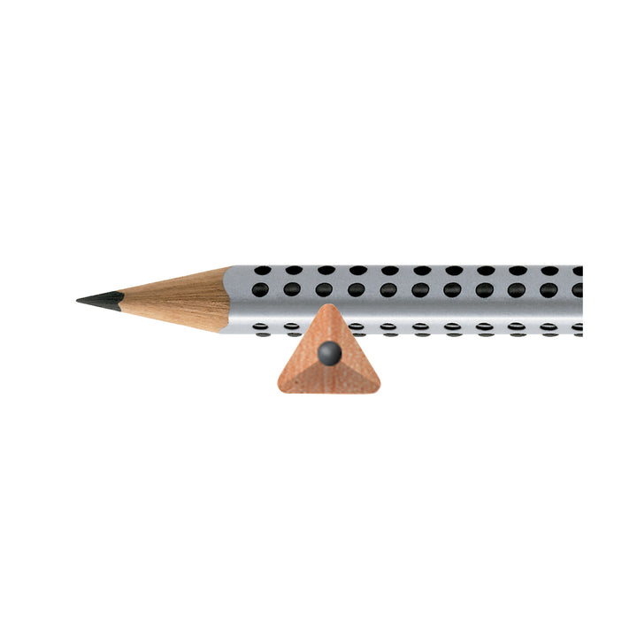 Faber-Castell Grip Writing EcoPencil with Eraser No.2 1/2(HB)