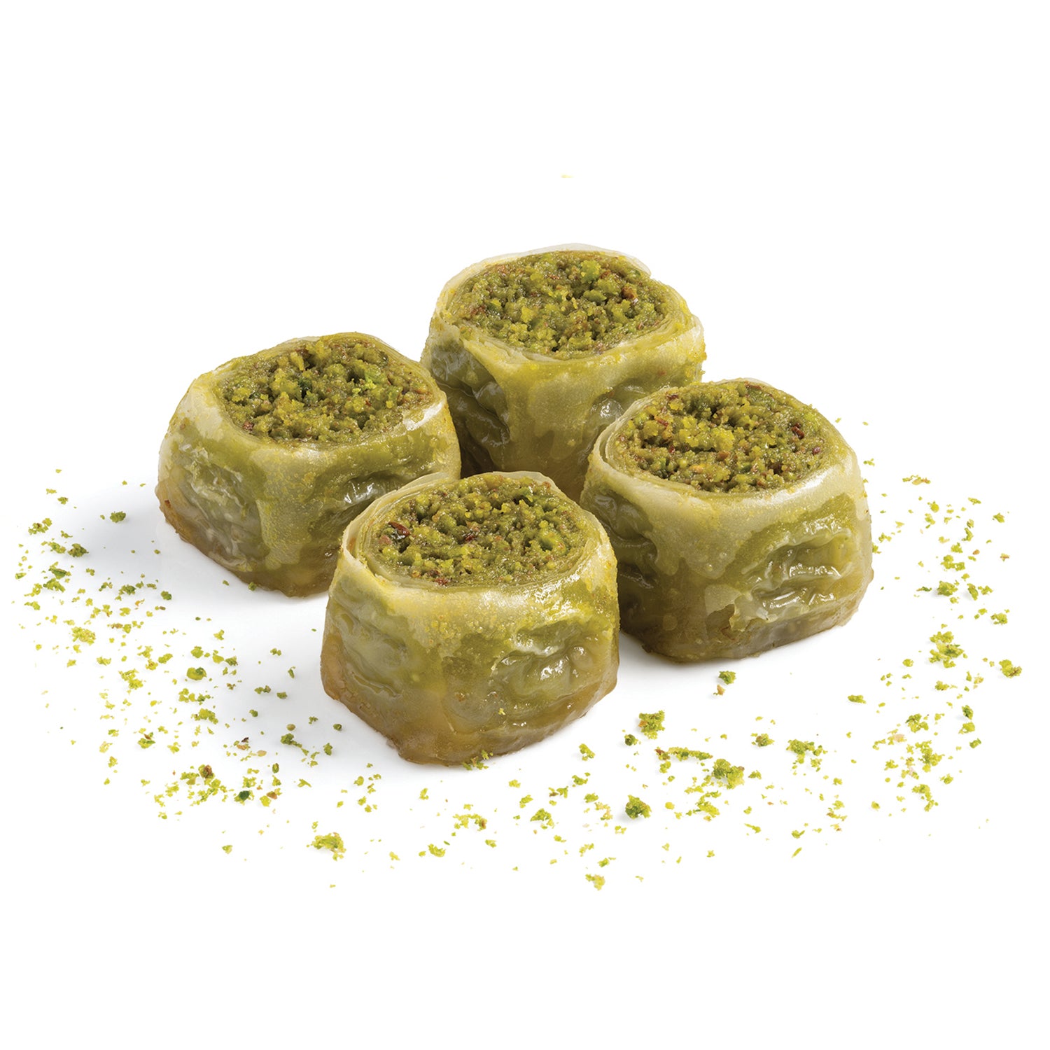 Moda Baklava, Palace with Pistachio, 108pcs, 2.8lbs (1270g)