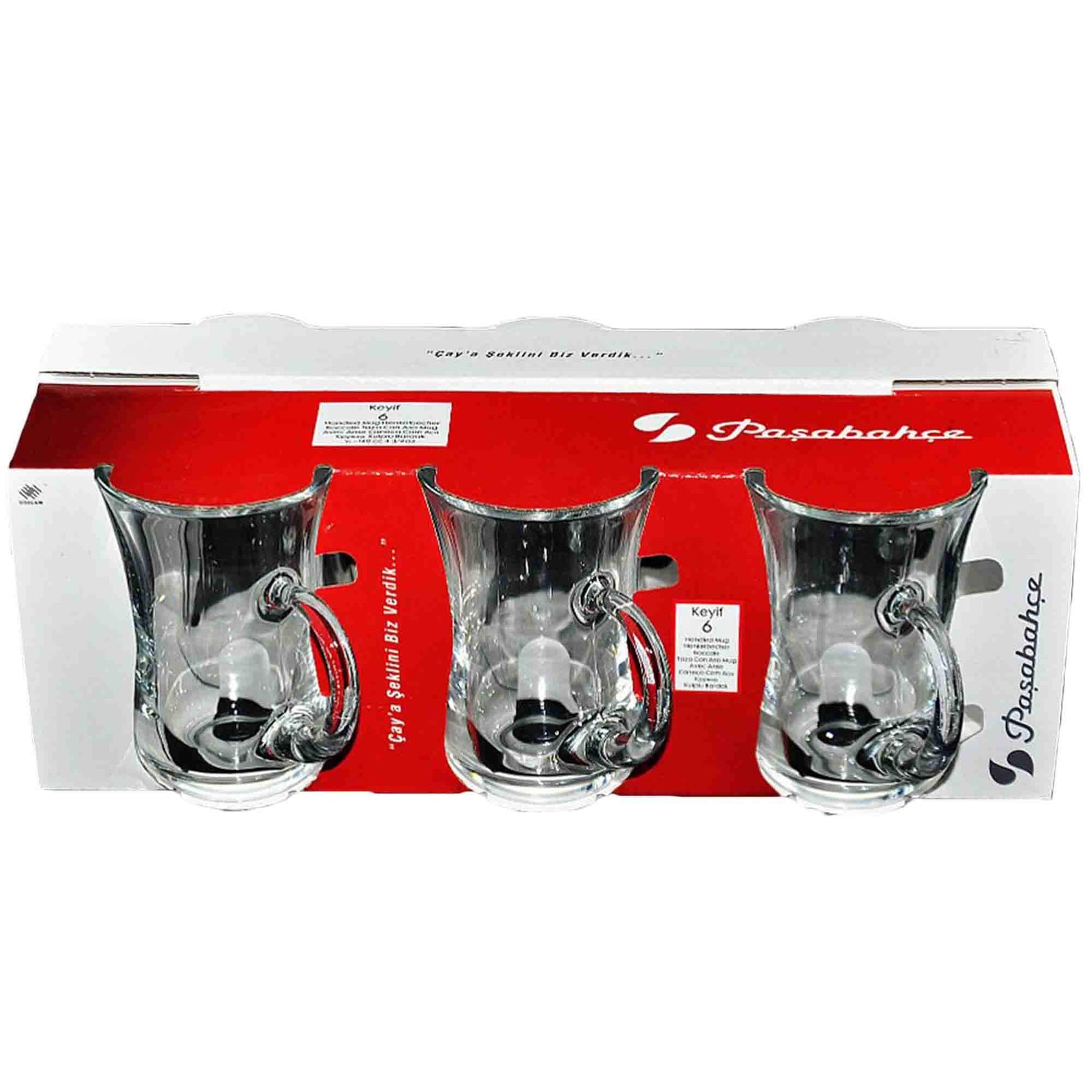 Pasabahce Keyif Tea Glass 6Pc