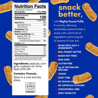 Peanut Butter Puffs Snack | Gluten Free & Vegan | 0.7 oz | Mighty