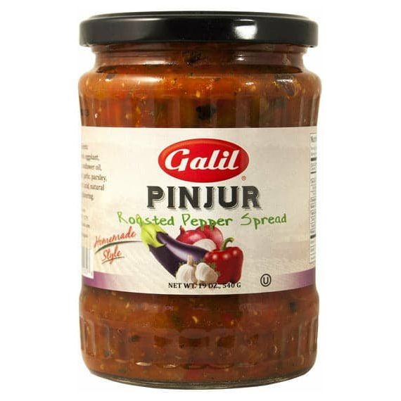 Pinjur | Kavrulmuş Biberli Bruschetta | 19 oz | Galil