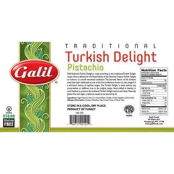 Pistachio Turkish Delight | 16 oz | Galil