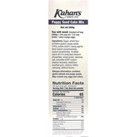 Poppy Cake Mix | 19.7 oz | Kahan