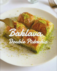 Moda Baklava with Double Pistachio, Gift Pack, 9pcs, 12oz (340g)