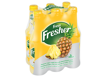 Fresher Pineapple 6*250Ml