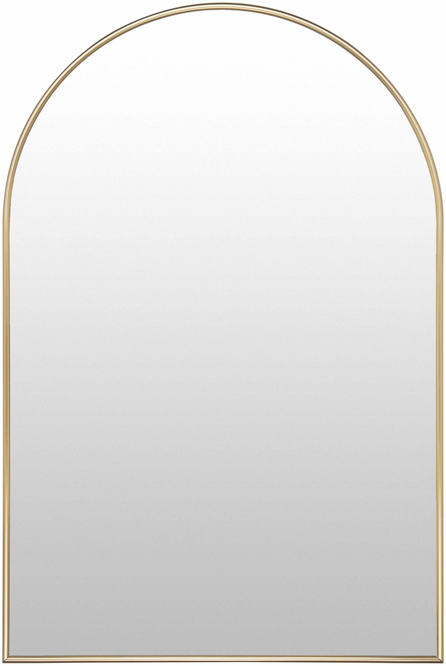 Purullena Oval Gold Mirror