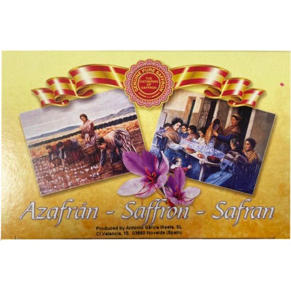 Pure Spanish Saffron Threads | Aromatic | 1 gram