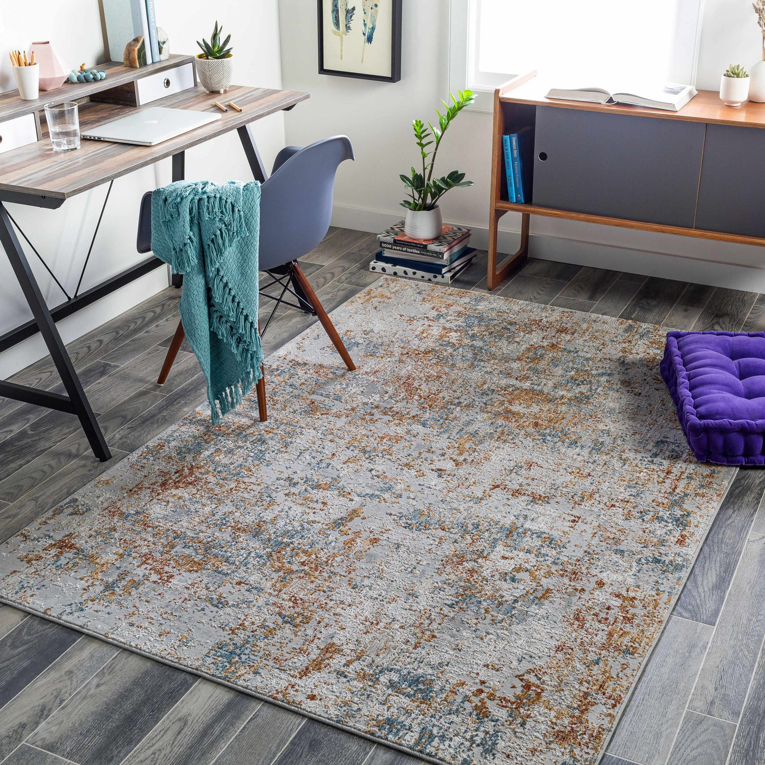 Rocklea Textured Luxe Area Rug