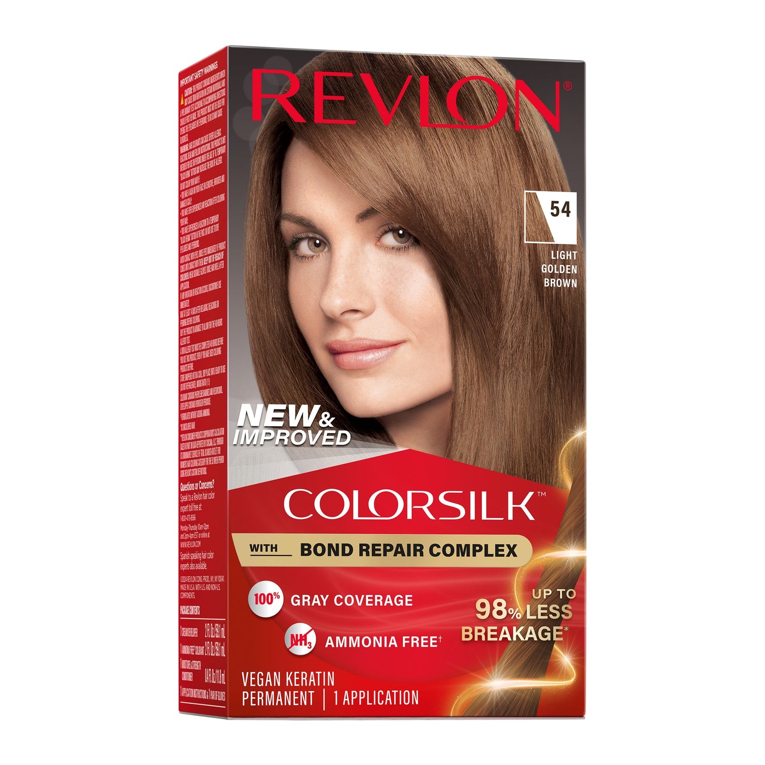 Revlon Colorslik Light Golden Brown 54