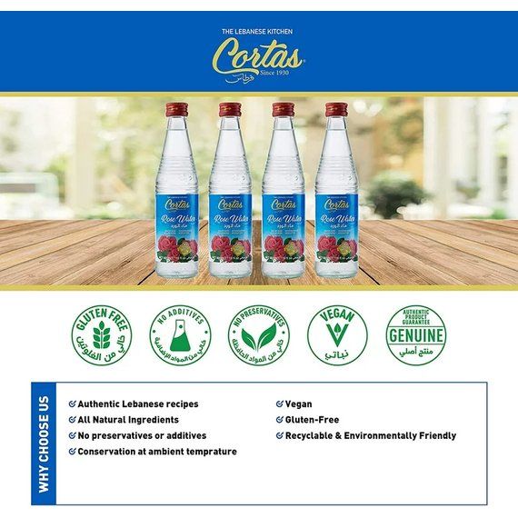 Gül Suyu | Cortas | 10 oz
