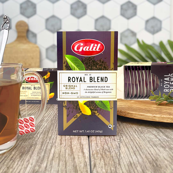 Royal Blend Siyah Çay | 20' Çay Poşeti | 1.41 oz | Galil 