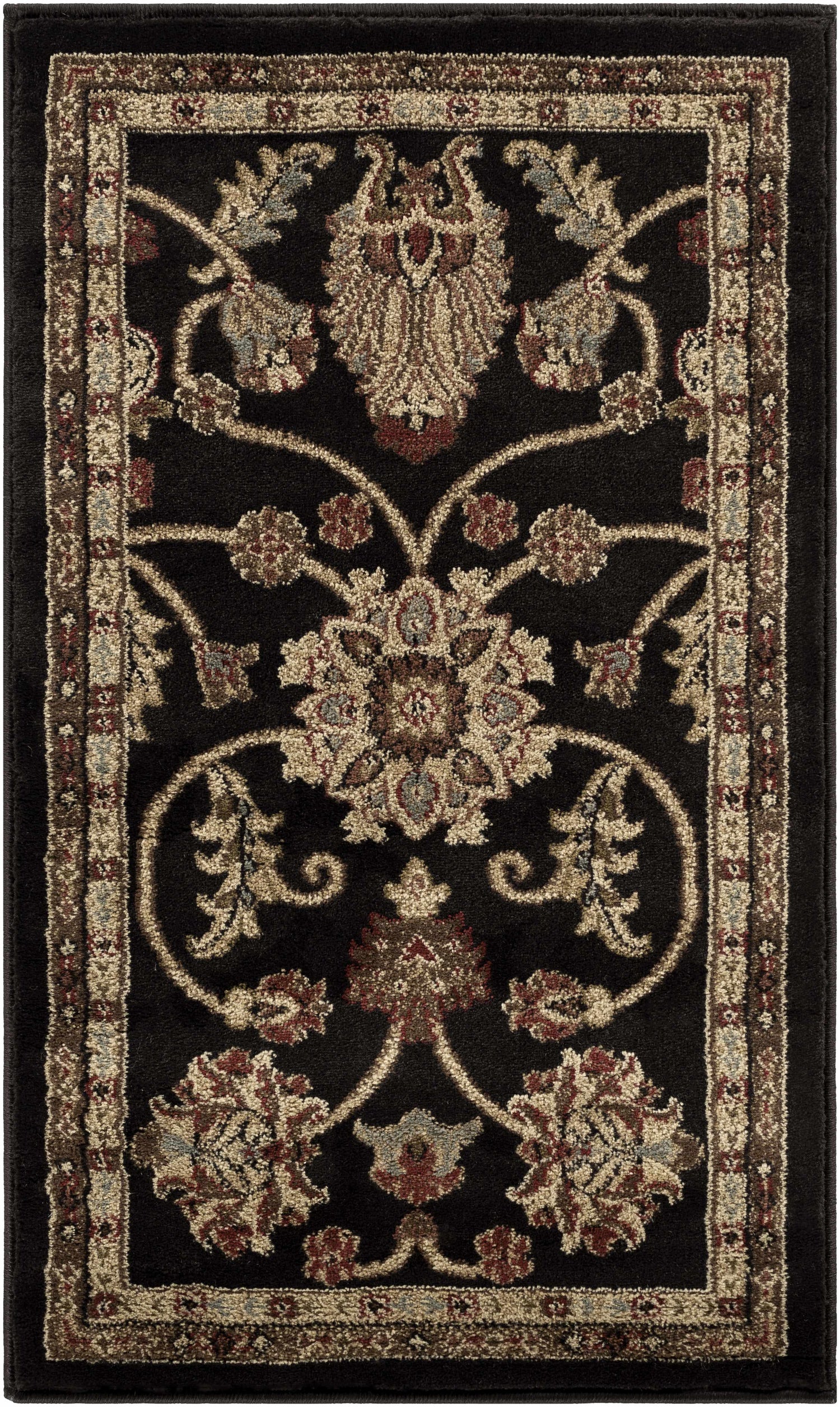 Salona Luxe Black Rug