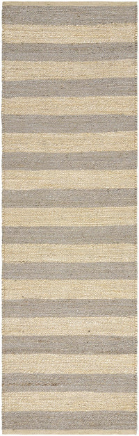 Ilkay Block Stripe Jute Rug
