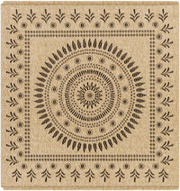 Beata Round Faux Jute Rug